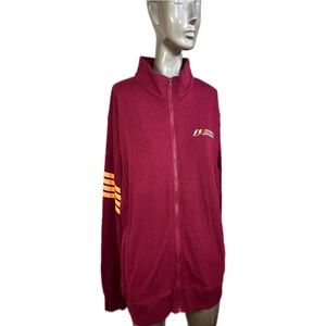 2015 Formula 1 Singapore Grand Prix Red Zip-Up Sweater